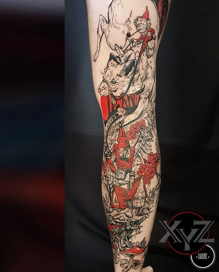 Fairy Folklore Leg Sleeve