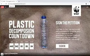 There Are Thousands Looking At A Plastic Bottle Decomposing In Livestream. (Spoiler: It Will Take 450 Years)