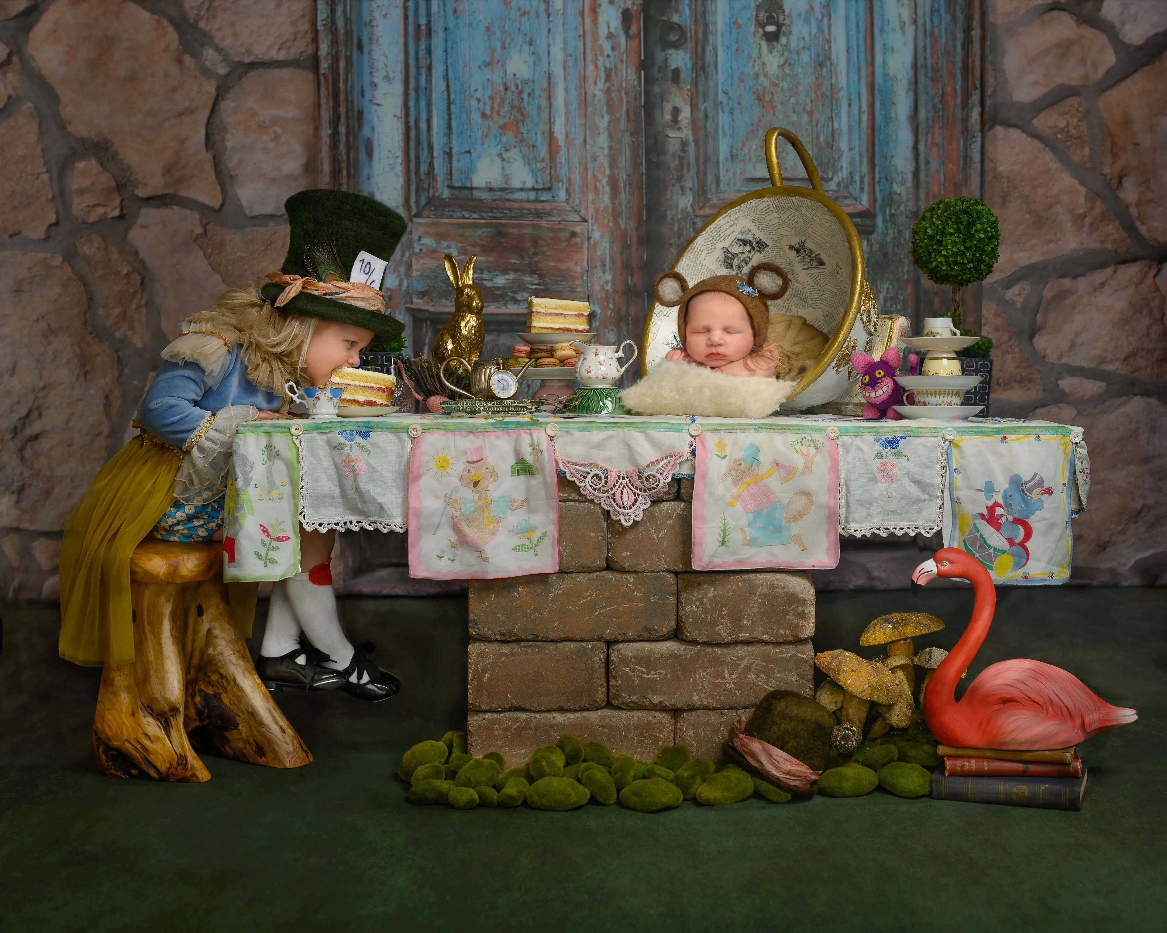 Down The Rabbit Hole...my Journey Recreating Baby Hatter’s Tea Party