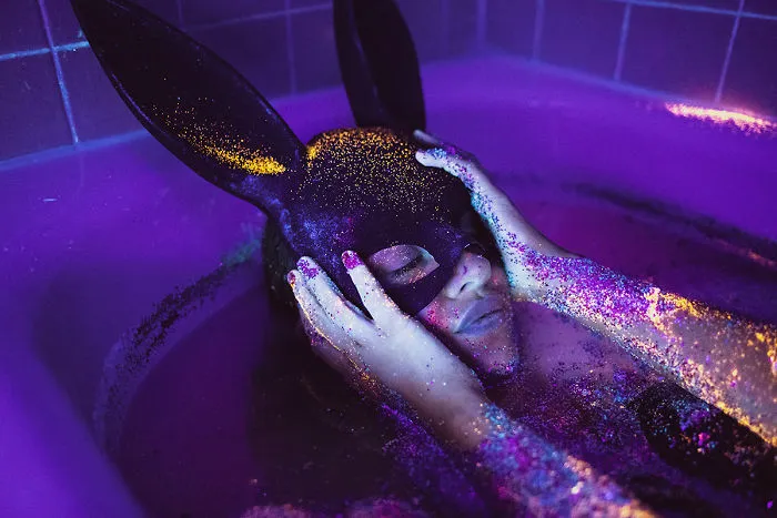 I Create A Neon Wonderland With Glitter