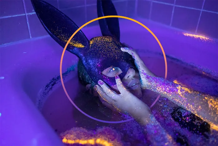 I Create A Neon Wonderland With Glitter