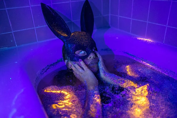 I Create A Neon Wonderland With Glitter