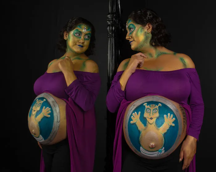 I Paint Pregnant Mamas-To-Be For Memories That Will Last A Lifetime