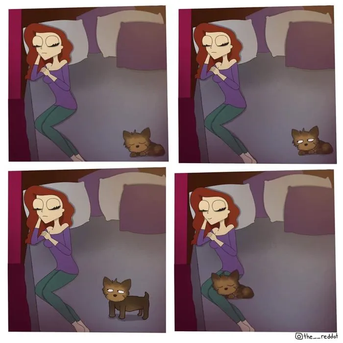Convertí mis pensamientos más inapropiados en cómics que no deberías enseñar a tu abuela (nuevas imágenes)