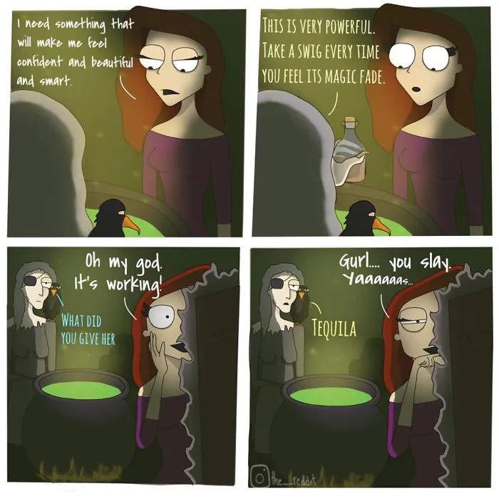 I Turn My Most Inappropriate Thoughts Into Comics That You Shouldn’t Show Your Grandma (40 New Pics)