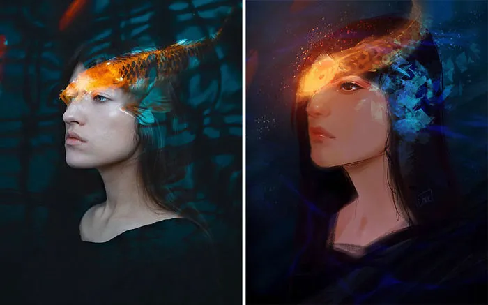 I Asked 16 Artists To Draw My Portrait Photos In Their Style
