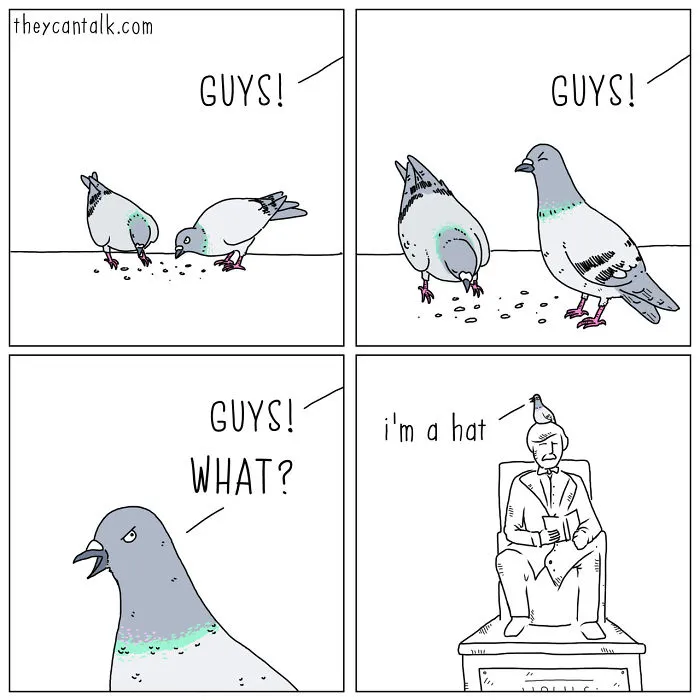 I Show What Birds Would Say If They Could Talk (26 Pics)