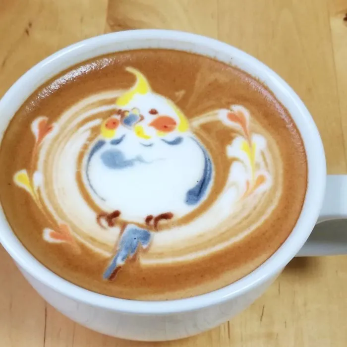 30 Pics Of Amazing Bird Latte Art By Japanese Artist
