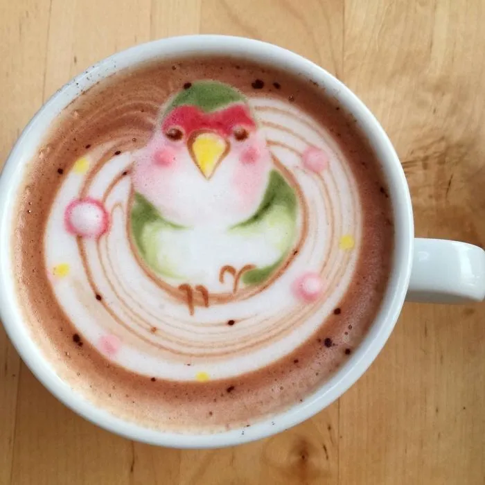 30 Pics Of Amazing Bird Latte Art By Japanese Artist