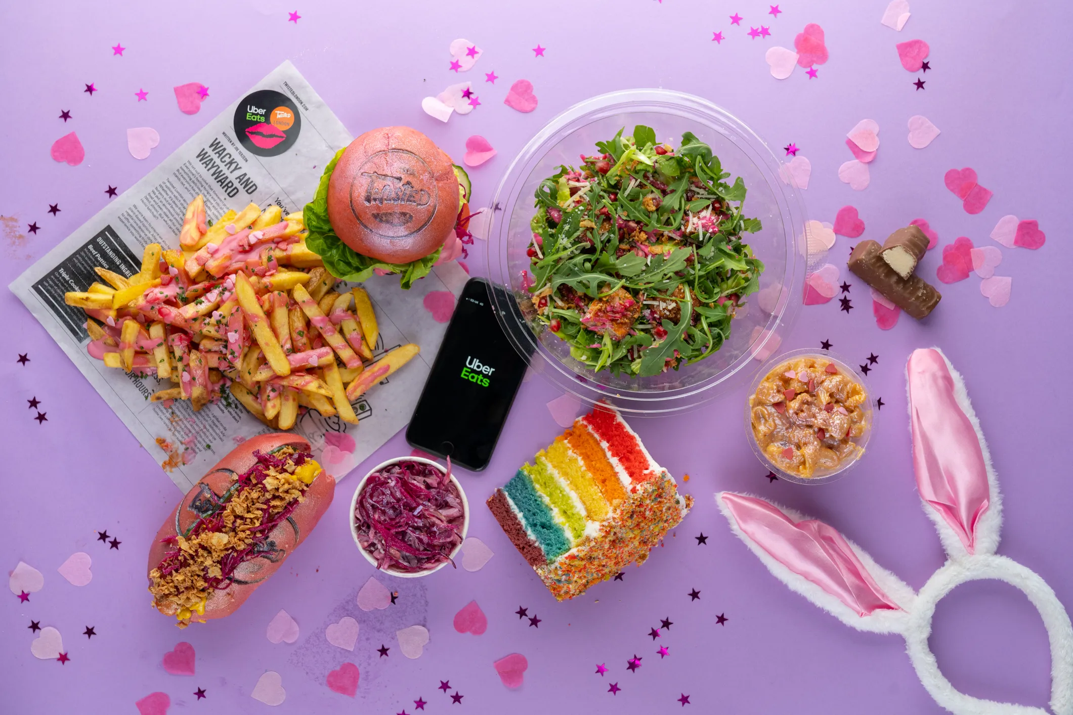 So Fetch: Uber Eats To Launch Limited-Edition Pink Wednesday Menu