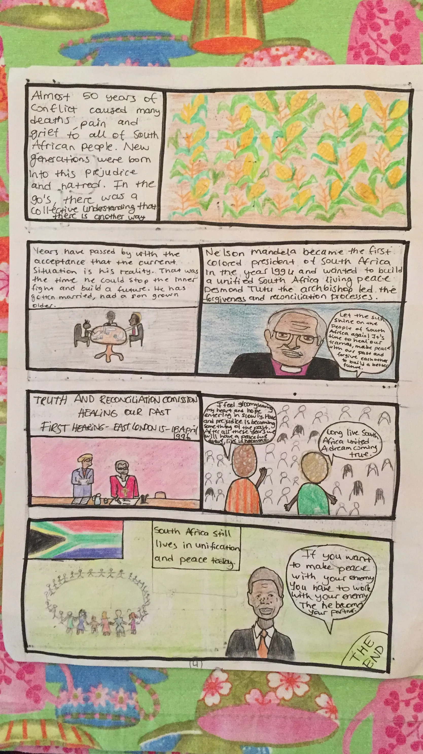 My Comic Story: Bokamoso Batho's Journey To Forgiveness