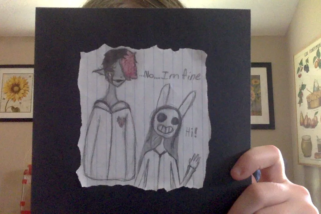 I Drew My Depression As People!