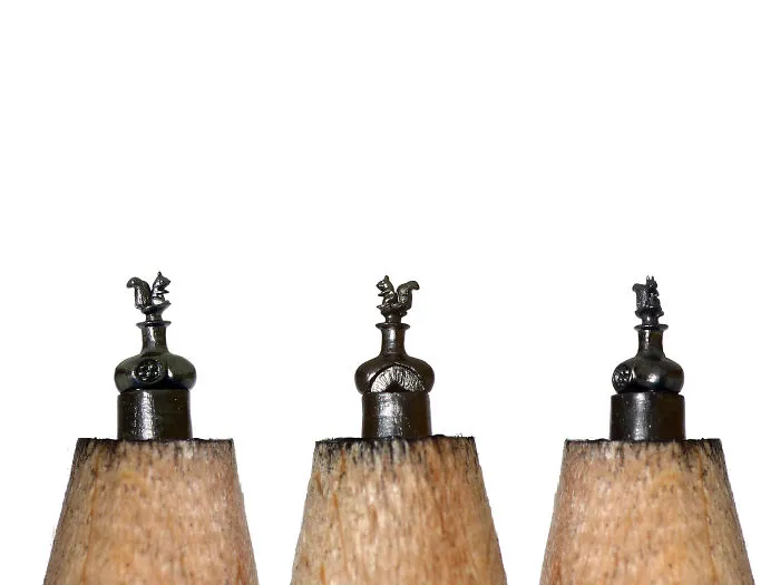 I Carve On Pencil Leads 2 Mm High