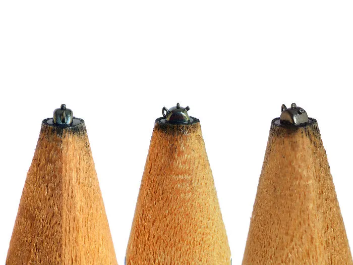 I Carve On Pencil Leads 2 Mm High