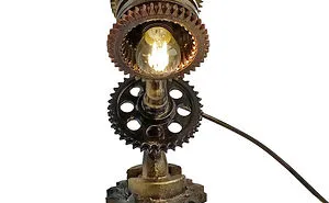Steampunk Lamps Rustic Decor Lamps Game Of Thrones, Targaryen Gift Vintage Industrial Lamp Gifts For Dad Gift For Men Industrial Lamps Metal Industrial Lamp Steampunk Edison Lamp Industrial Table Lamp