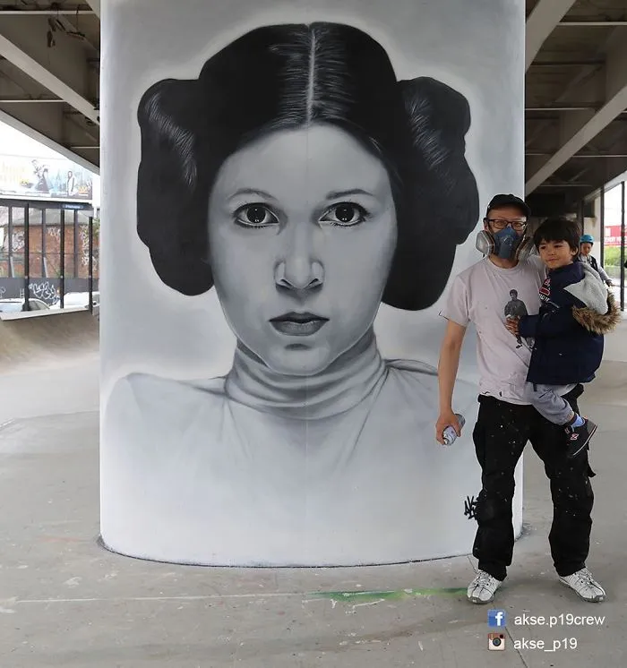 Carrie Fisher (Princess Leia In Star Wars)