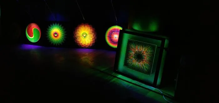 We Make String Installations With Tens Of Thousands Of Intersecting Straight Lines