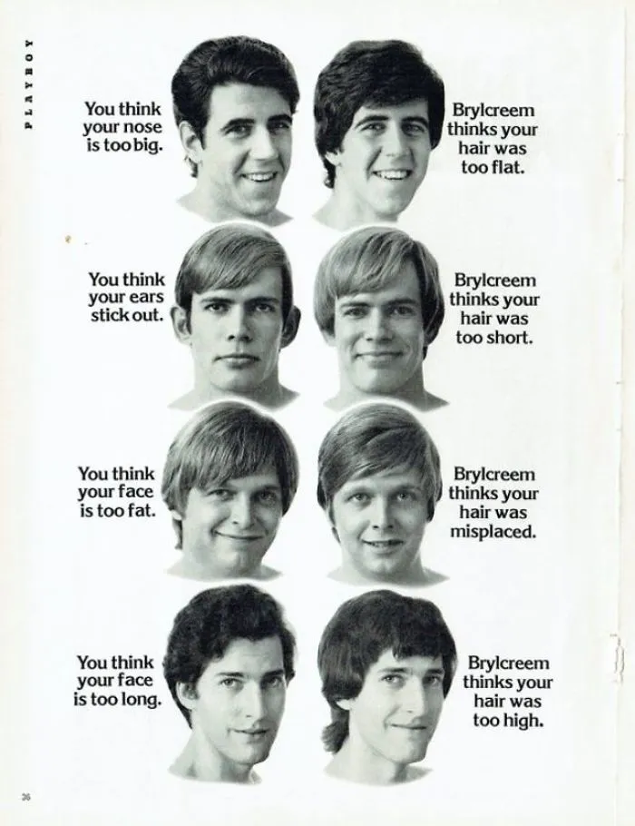 16 Vintage Ads Of Hair Products For Men In The 1970s