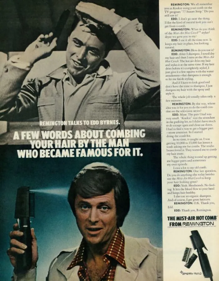 16 Vintage Ads Of Hair Products For Men In The 1970s