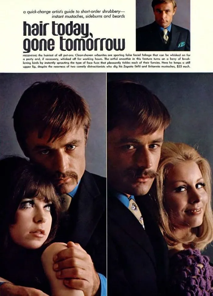 16 Vintage Ads Of Hair Products For Men In The 1970s