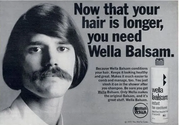 16 Vintage Ads Of Hair Products For Men In The 1970s