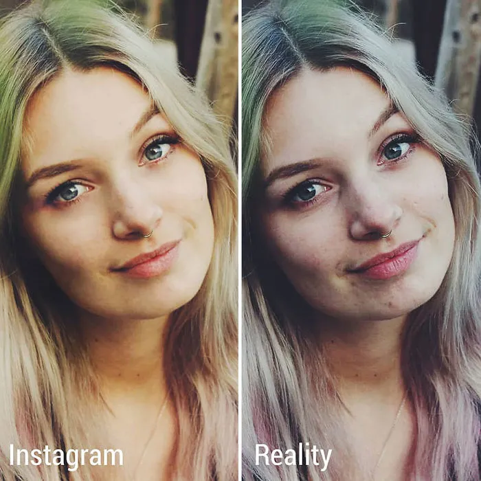 Esta chica muestra Instagram VS la realidad en 20 imágenes