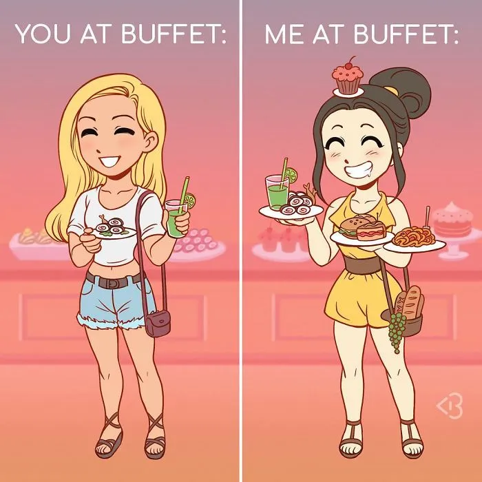 Fitness Trainer Illustrates Everyday Problems Of Girls Who Are Struggling To Stay In Shape (30 Pics)