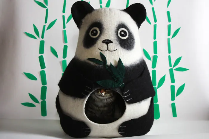 Panda Cat Bed