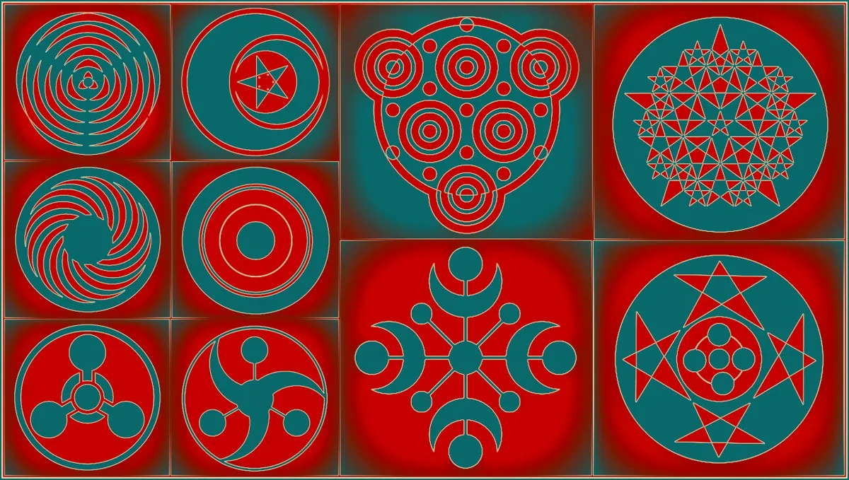 Am I Really The Only One Out Here Who Gets The Full Thrust Of This Art..? It's Crop Circle Awareness Month Pass These On... In Fact Tat Them On ...