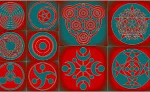 Am I Really The Only One Out Here Who Gets The Full Thrust Of This Art..? It's Crop Circle Awareness Month Pass These On... In Fact Tat Them On ...