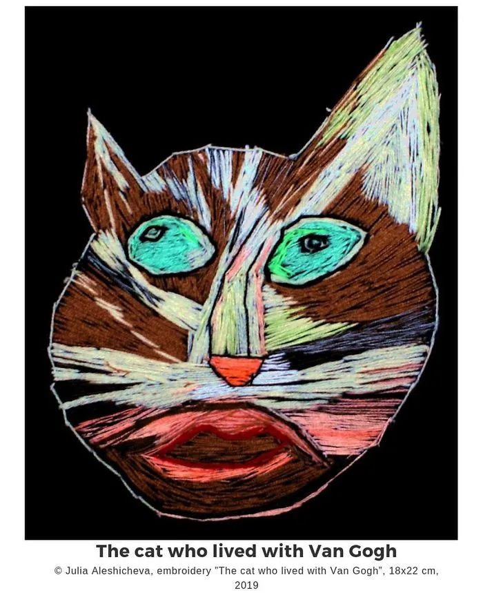 The Cat Who Loved With Van Gogh