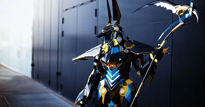 This Girl Spent 1000 Hours Working On This Incredibly Detailed Anubis Costume That Looks Like It Was Made With CGI