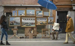 Banksy Gets Kicked Out The Venice Art Biennale After Creating Unlicensed Street Stall With Social Commentary