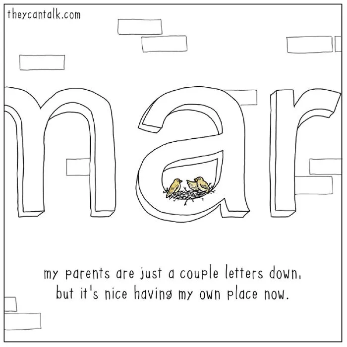 I Show What Birds Would Say If They Could Talk (26 Pics)