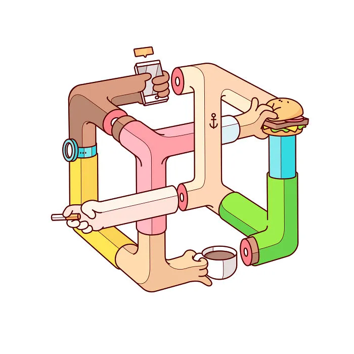 I Make Illustrations Populated With Fun And Macabre Characters (24 Pics)