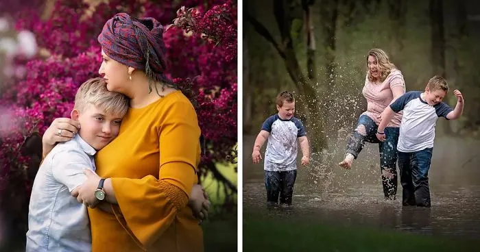 I'm A Cancer Survivor And My Experience Prompted Me To Photograph Other Mothers Going Through Cancer Treatments