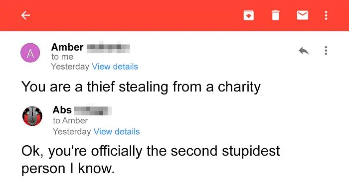 Entitled Charity Employee Doesn't Understand Basic Economics, Ends Up Losing $6000 Worth Of Equipment From Donor With Her Attitude