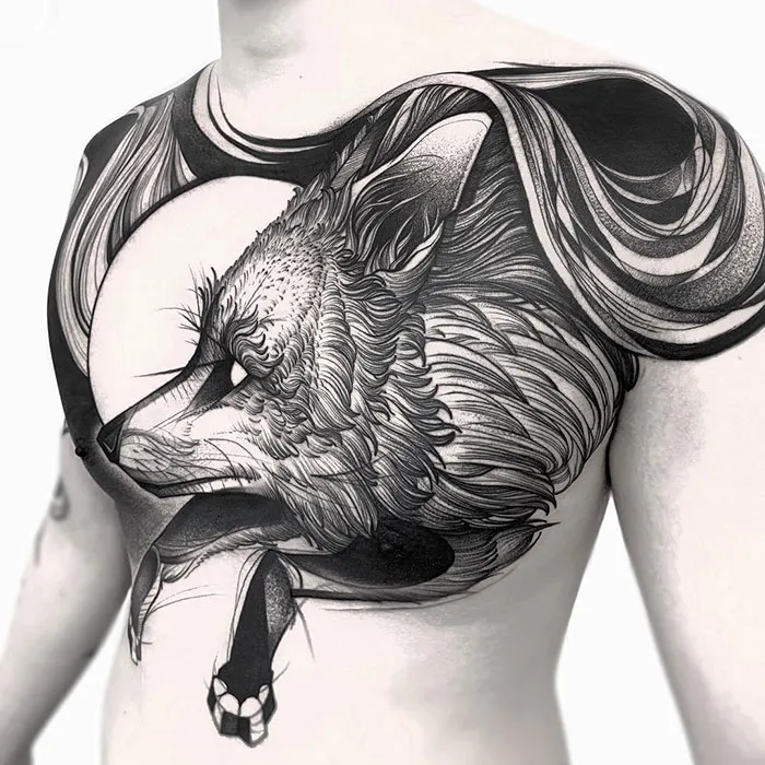 Fox Chest Piece