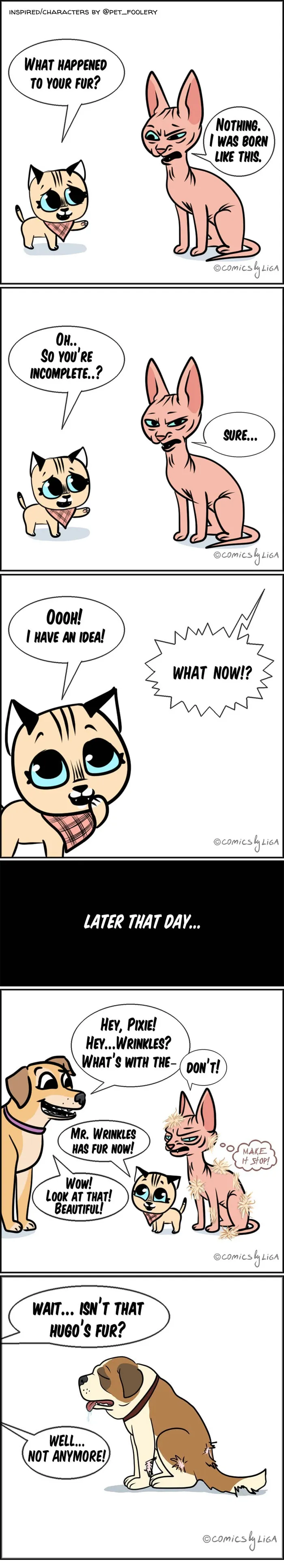 'Pixie And Brutus' Fans Are Drawing Their Own Comics So The Adventures Don't Stop (27 Pics)