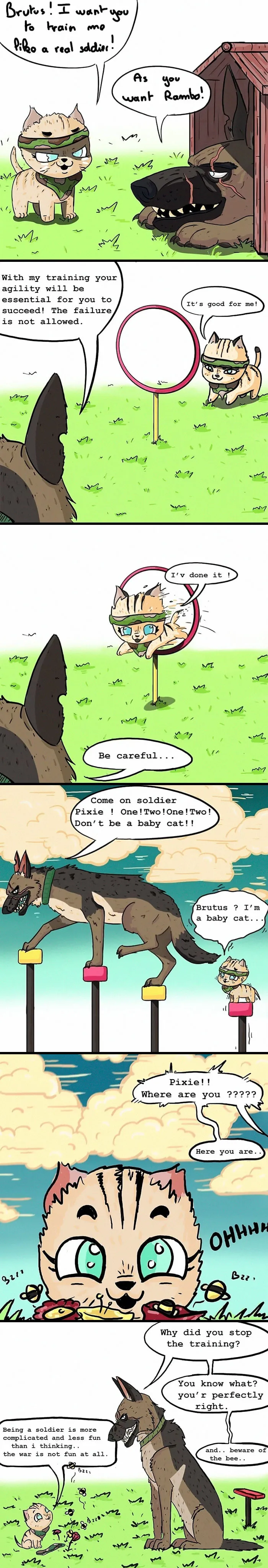 'Pixie And Brutus' Fans Are Drawing Their Own Comics So The Adventures Don't Stop (27 Pics)