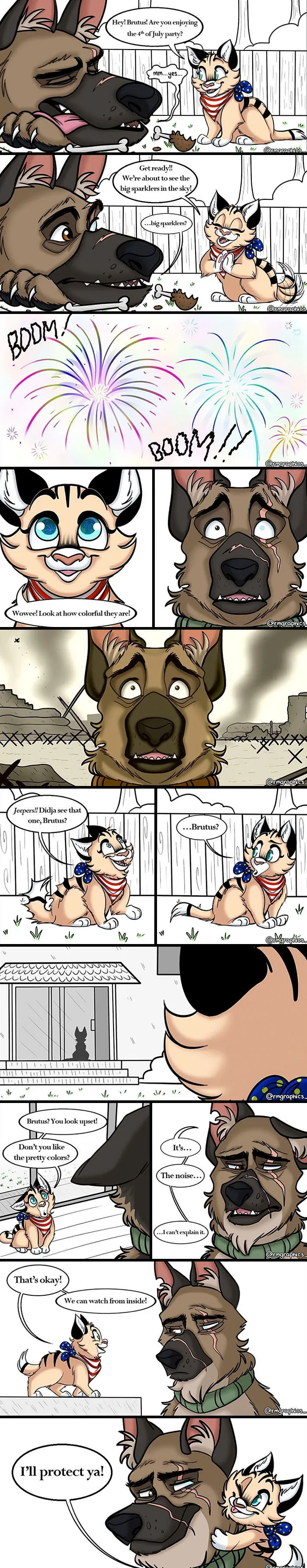 'Pixie And Brutus' Fans Are Drawing Their Own Comics So The Adventures Don't Stop (27 Pics)