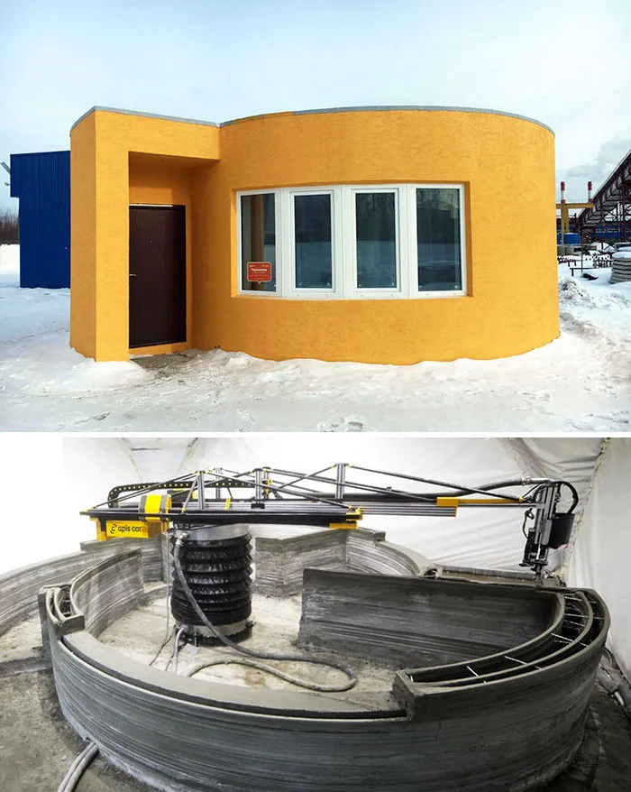 Casa impresa en 3D, en 24 horas, por menos de 11.000$