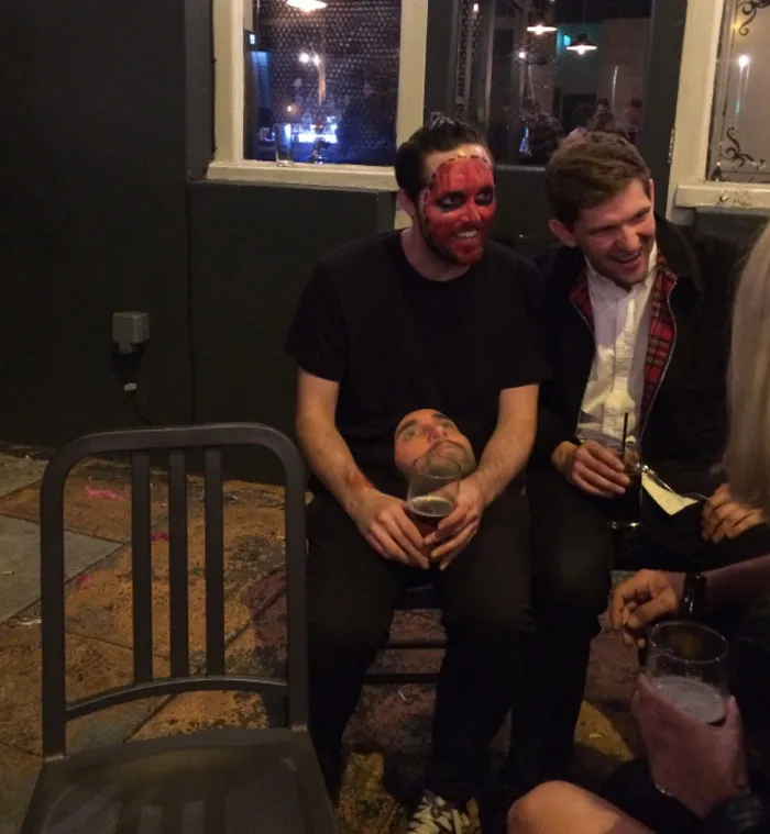 A Friend Nailed Halloween And 3D Printed His Own Face