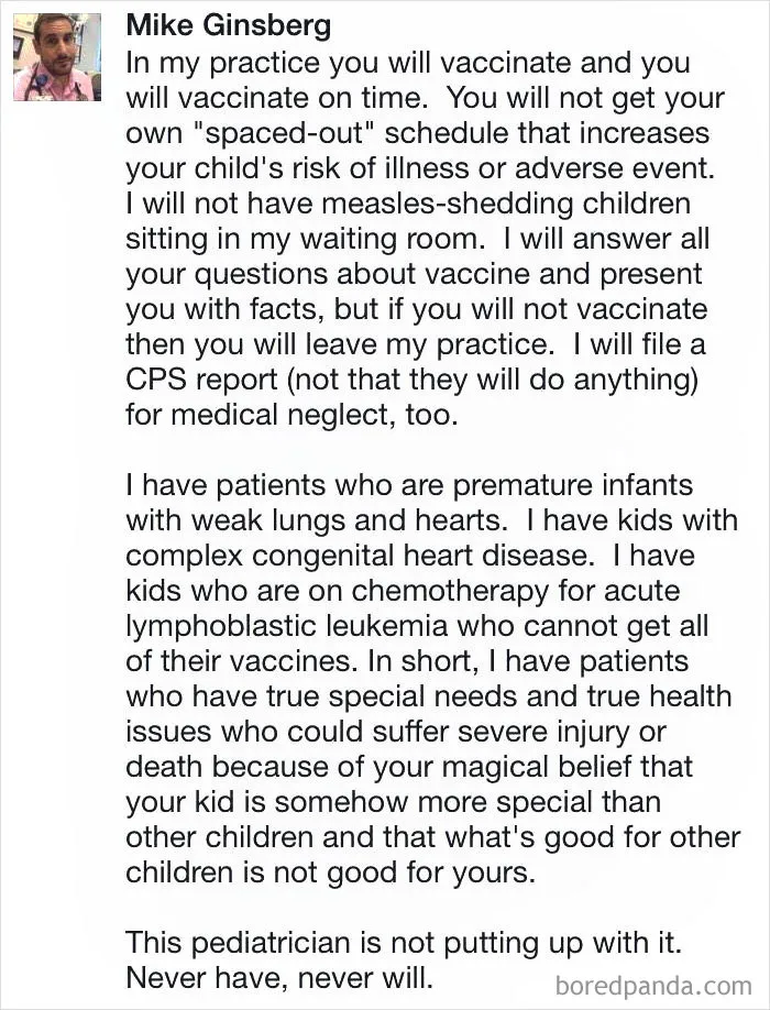 25 Of The Best Responses Doctors And Other Medical Professionals Had To Anti-Vaxxers