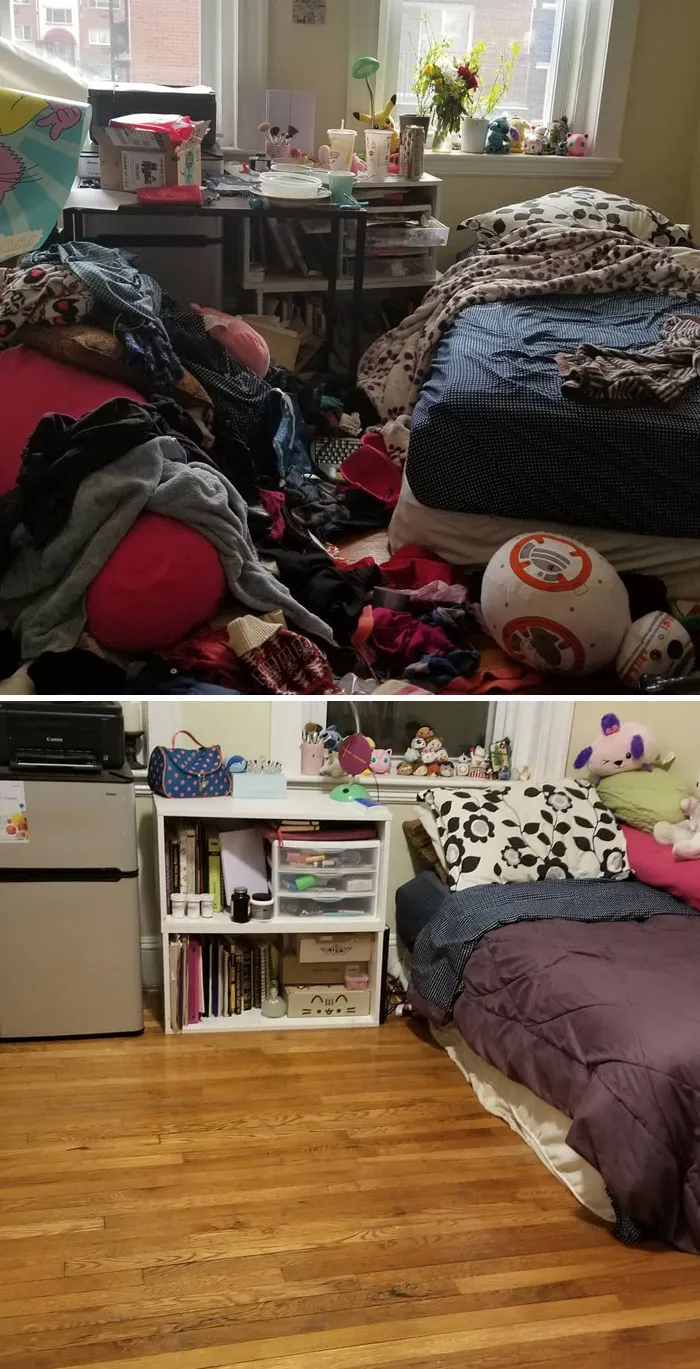 Grieving Over My Mom Put Me In A Deep Depression. I Decided To Deep Clean Everything For Fresh Start