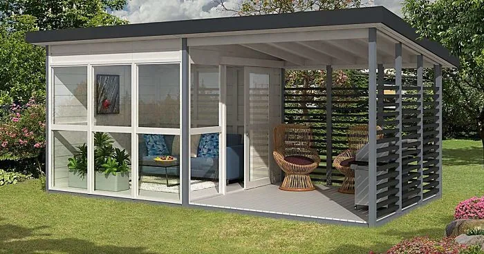 Amazon's Selling A Guesthouse 'Kit' That You Can Build In Your Backyard In 8 Hours