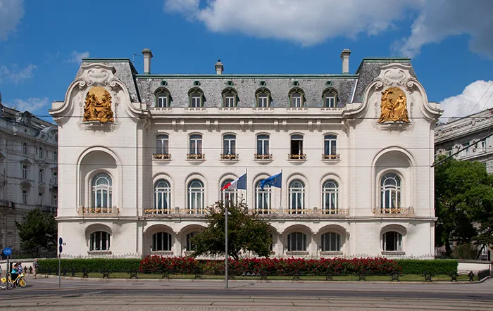 France In Vienna, Austria