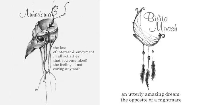 I've Paired Some More Of My Doodles With Beautifully Peculiar Words
