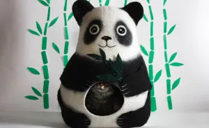 We Create Cute And Whimsical Cat Beds Out Of Natural Wool (18 Pics)