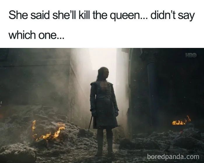 40 Of The Most Lit Memes From The Game Of Thrones Season 8, Episode 5 (Spoilers)